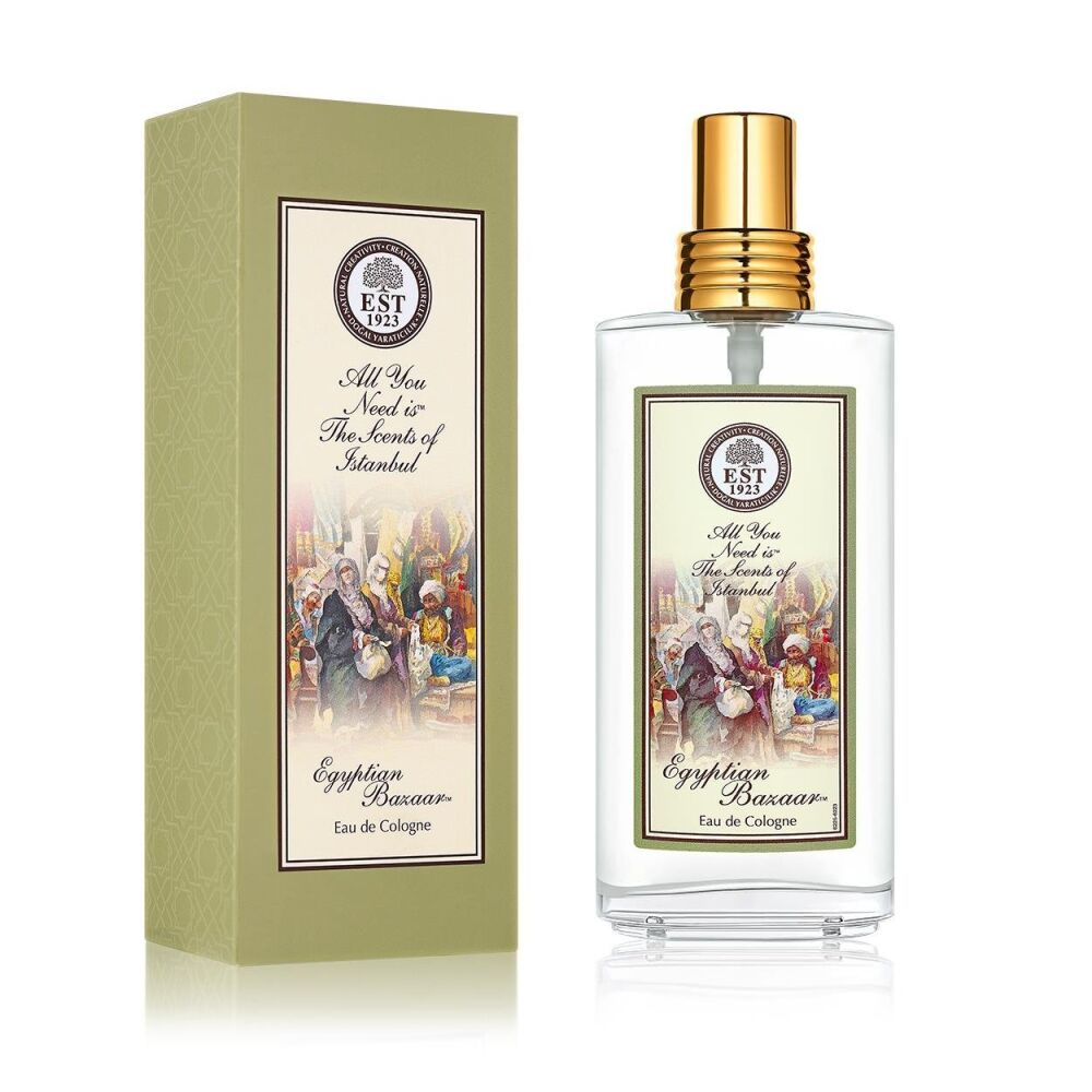 Eyüp Sabri Tuncer Egyptian Bazaar 150 ml Eau De Cologne - Cam Şişe - 1