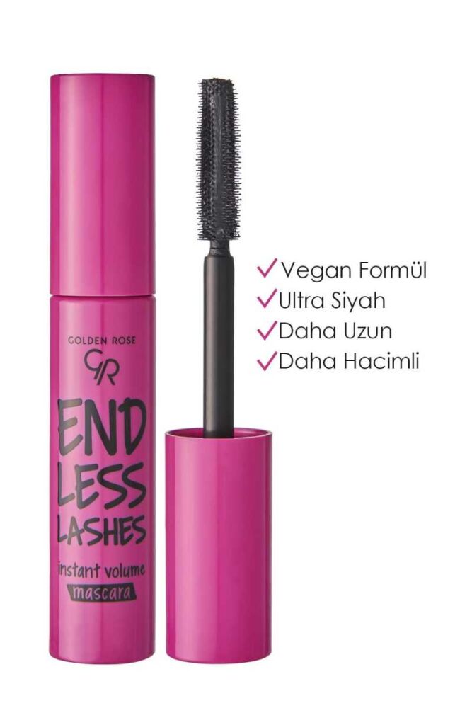 Golden Rose Endless Lashes Mascara - Black - Curling Mascara - 2