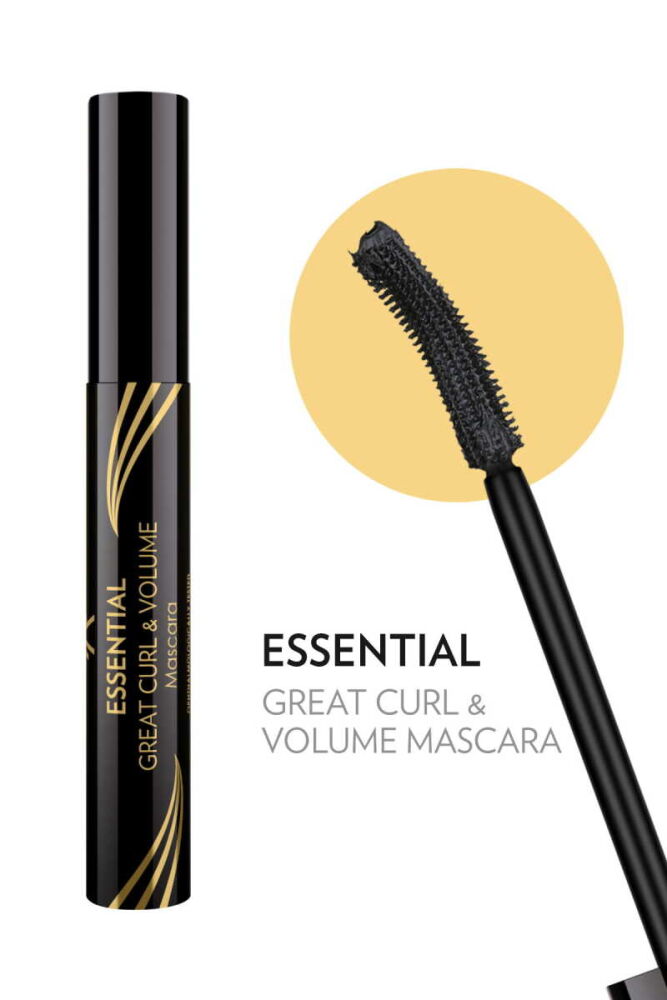 Golden Rose Essential Great Curl & Volume Mascara - Black - Curling Mascara - 1