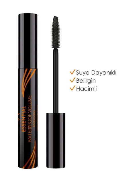 Golden Rose Essential Waterproof Mascara - 05 Black - Waterproof Mascara - 1