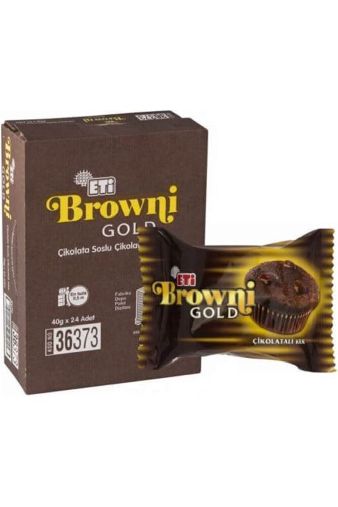 Eti Browni Gold Chocolate Cake 24 pcs - 2