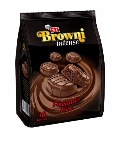 Eti Browni Intense Mini Chocolate Cake 160g - 12 Pcs - 1