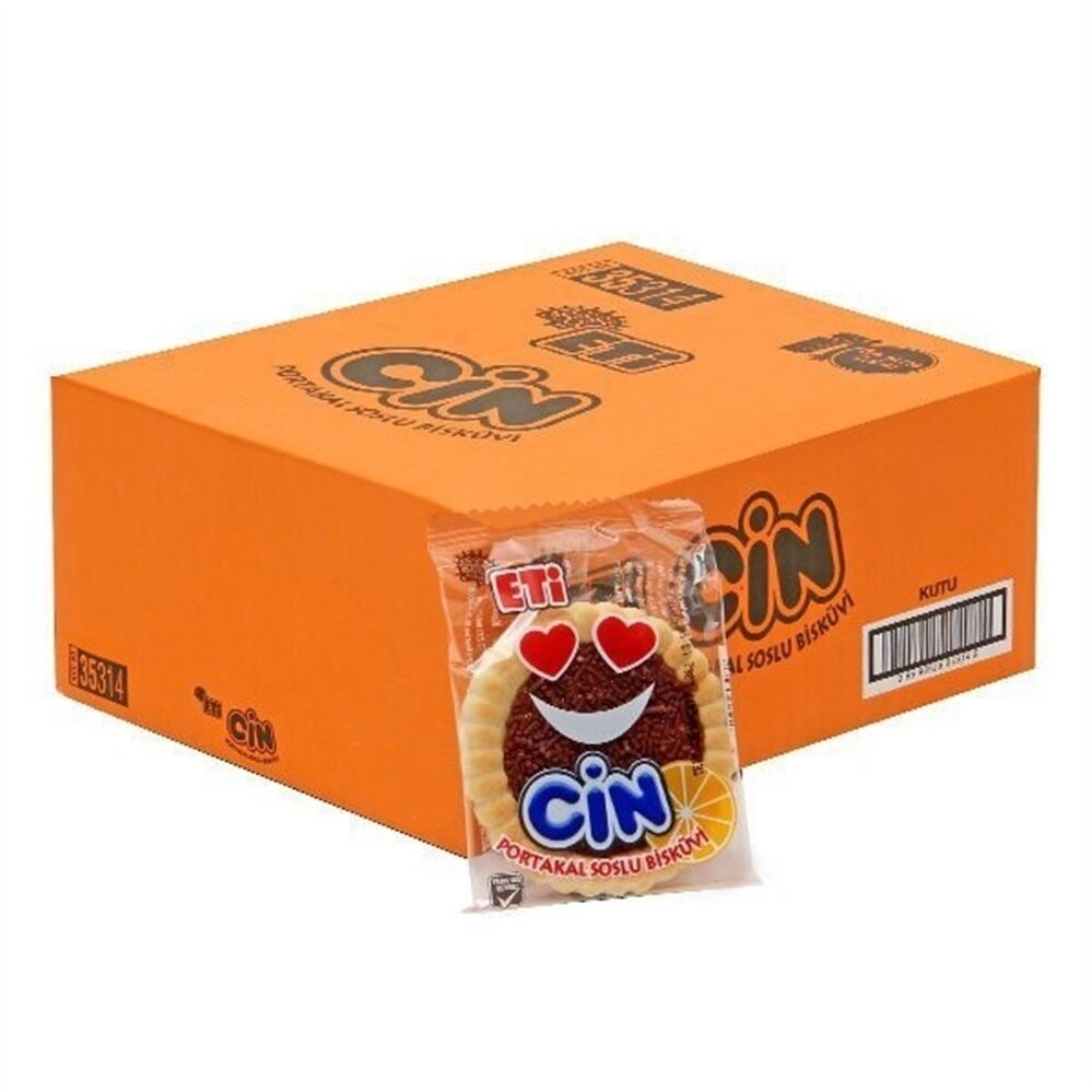 Eti Cin Single Orange Jelly Biscuit 36 ​​pcs - 3