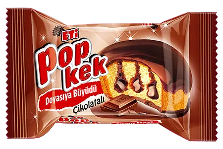 Eti Popkek with Chocolate flavour 60g 24 pcs - 1