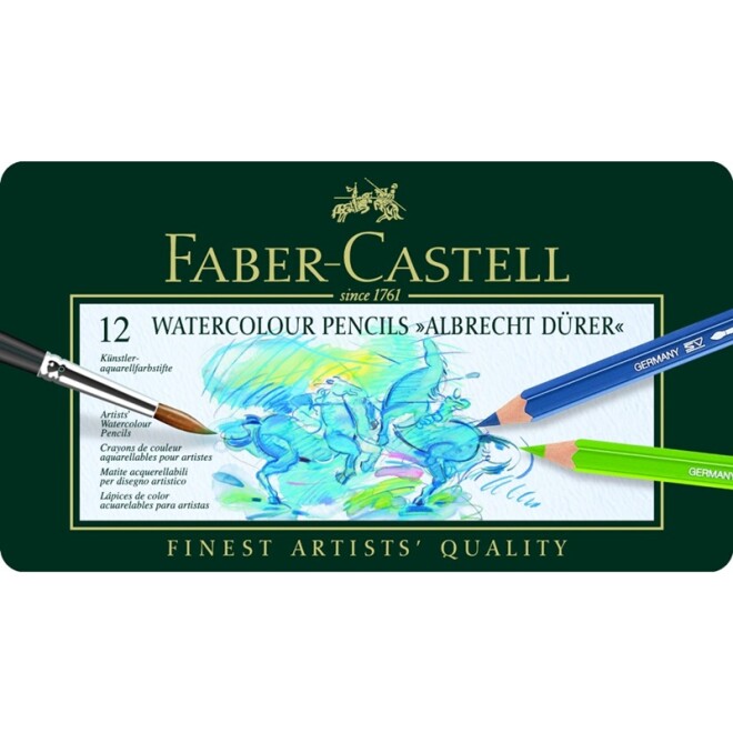 Faber Castel A.Dürer Aquarell 12 Renk Boya Kalemi 117512 - 1