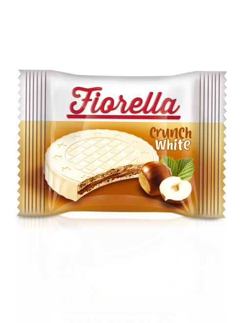 Fiorella Crunch Beyaz Çikolatalı Gofret 20 Gr. 24'lü (1 Paket) - 2