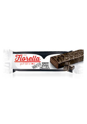 Fiorella Dark Chocolate Coated Wafer 26 gr 24 Pieces - 2