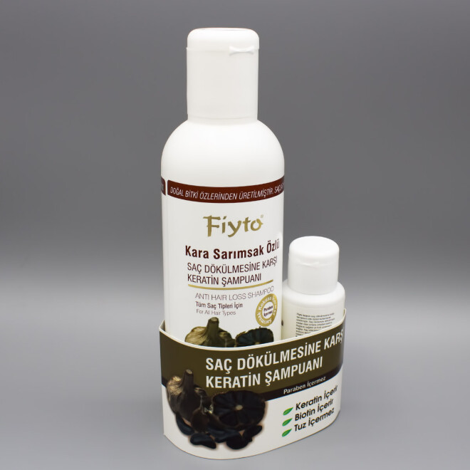 Fiyto Black Garlic Extract Shampoo 500 ml + Hair Serum 75 ml - 1