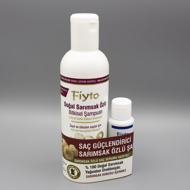 Fiyto Garlic Extract Shampoo 500 ml + Hair Serum 75 ml - 1