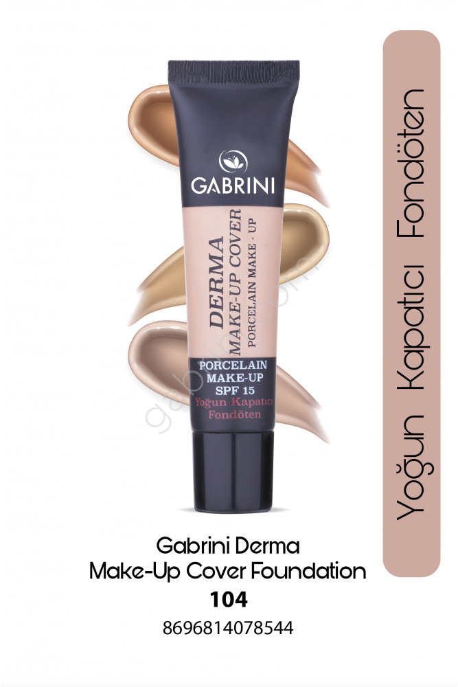 GABRINI DERMA MAKE-UP COVER FOUNDATION - 4