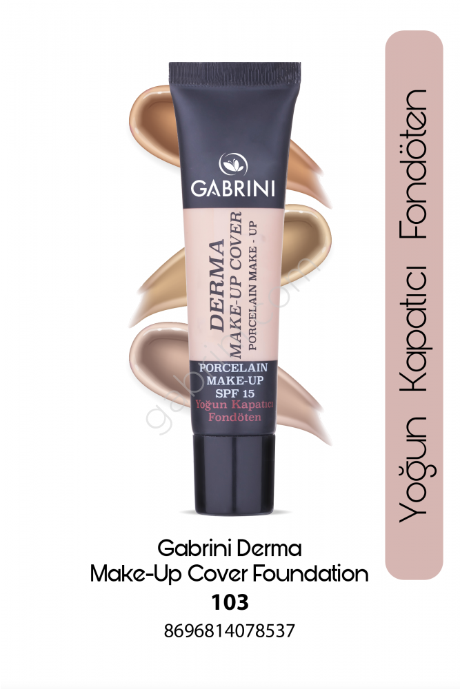 GABRINI DERMA MAKE-UP COVER FOUNDATION - 3