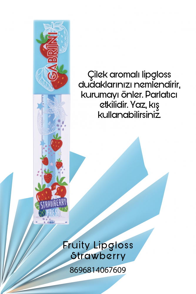 Gabrini Fruity Lipgloss strawberry - 1