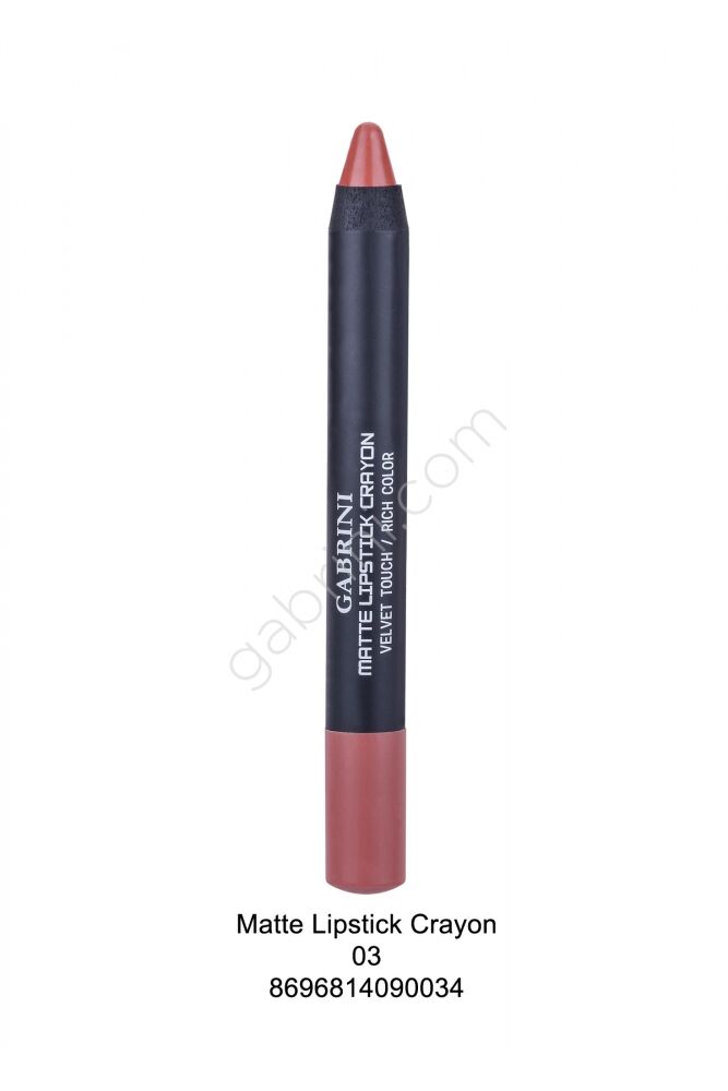 Gabrini Matte Lipstick Crayon - 25