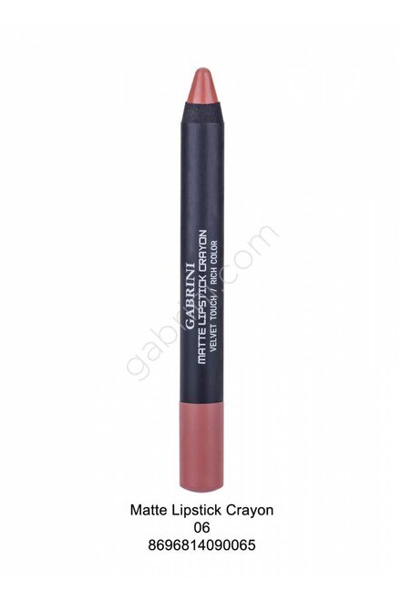 GABRINI MATTE LIPSTICK CRAYON - 6