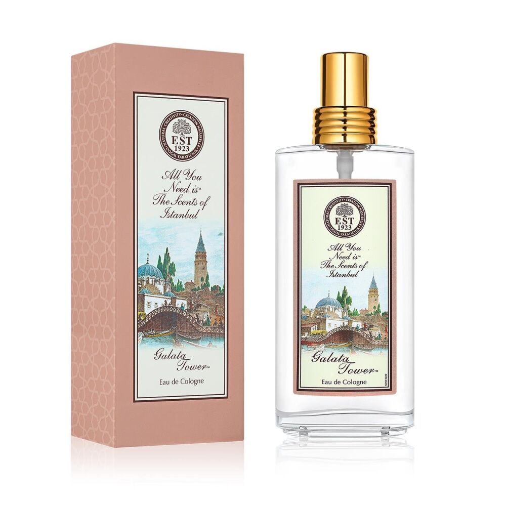 Eyüp Sabri Tuncer Galata Tower 150 ml Eau De Cologne - Cam Şişe - 1