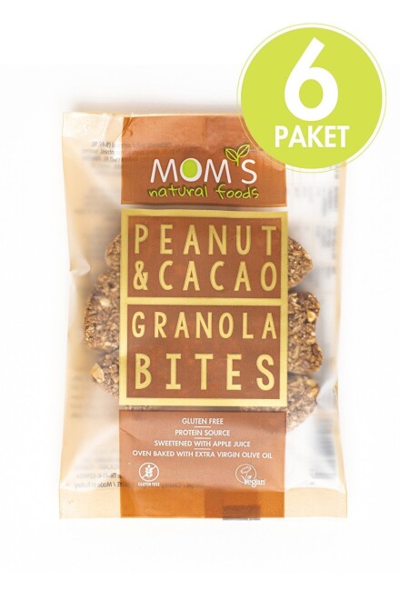 Gluten-free Peanut & Cacao Granola Bites - 2