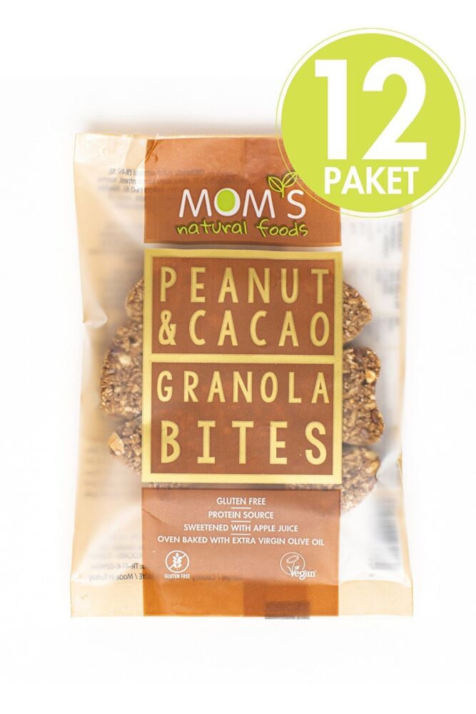 Gluten-free Peanut & Cacao Granola Bites - 3