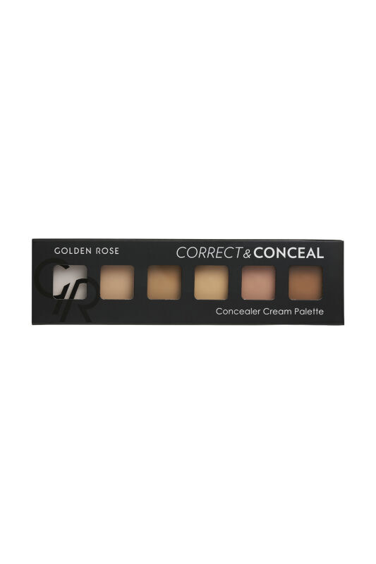 Golden Rose Correct&Conceal Concealer Cream Palette - 4