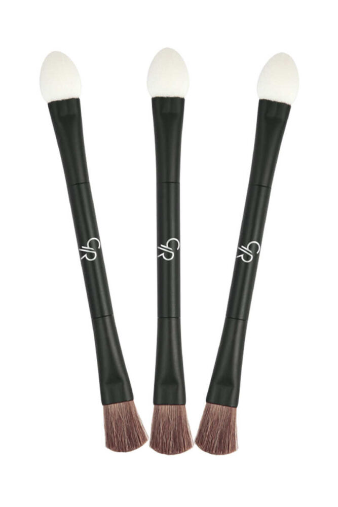 Golden Rose Doubleended Eyeshadow Brush - 1