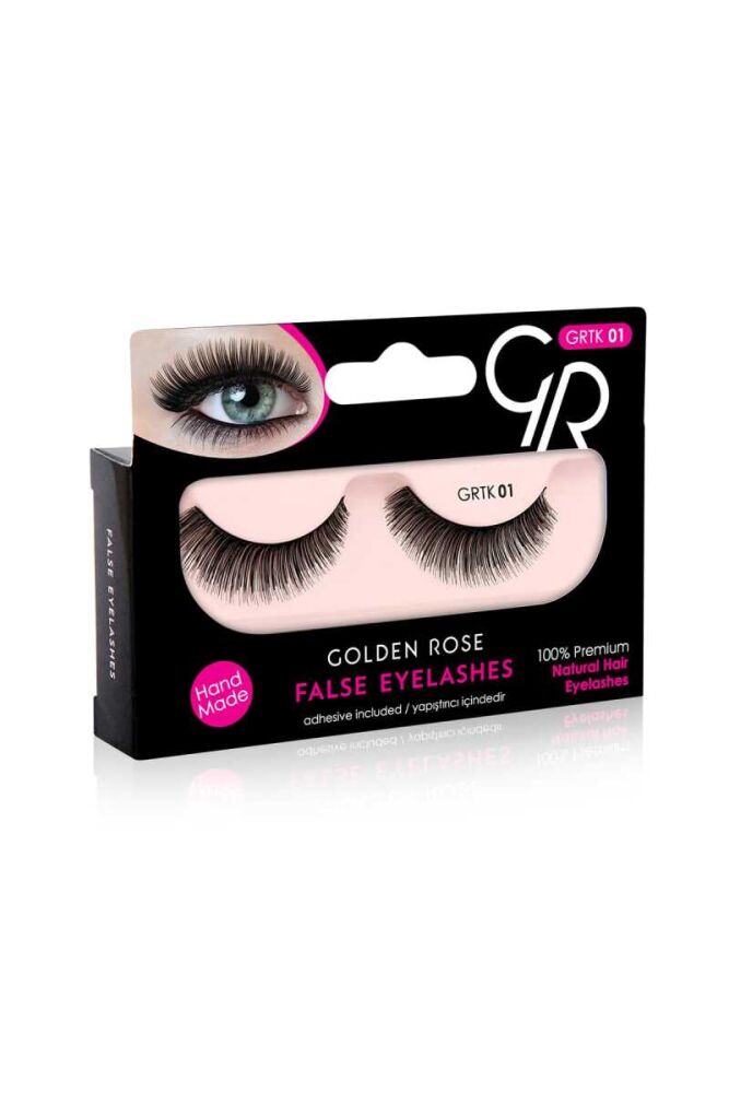 Golden Rose False Eyelashes - 6