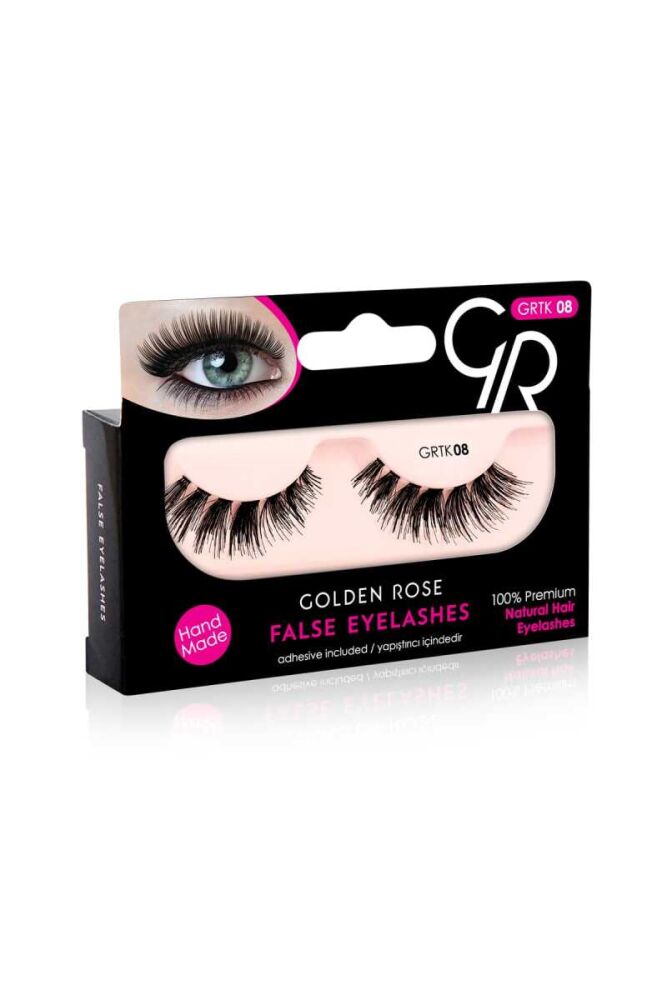 Golden Rose False Eyelashes - 1