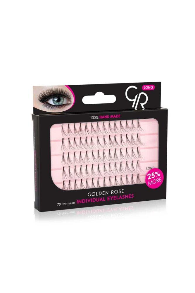 Golden Rose Individual Eyelashes - Small - 1