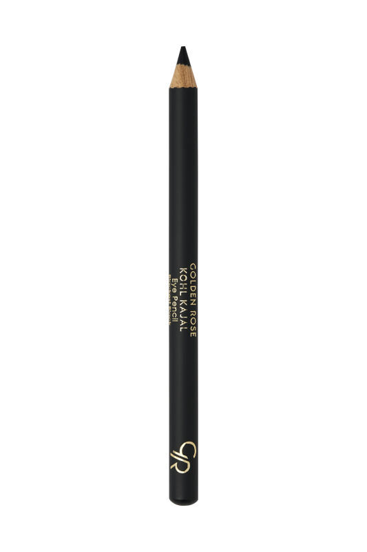 Golden Rose Kohl Kajal Eye Pencil - 01 Darkest Black - 3