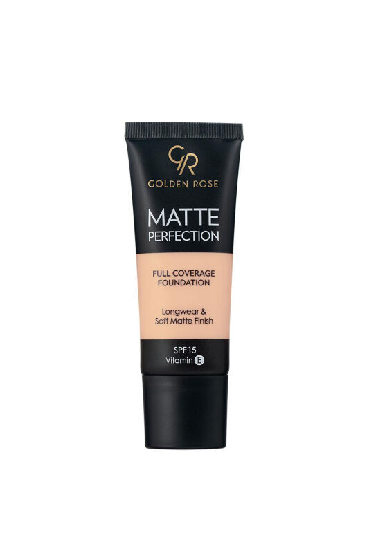 ﻿Golden Rose Matte Perfection Full Coverage Foundation - Cool - 1