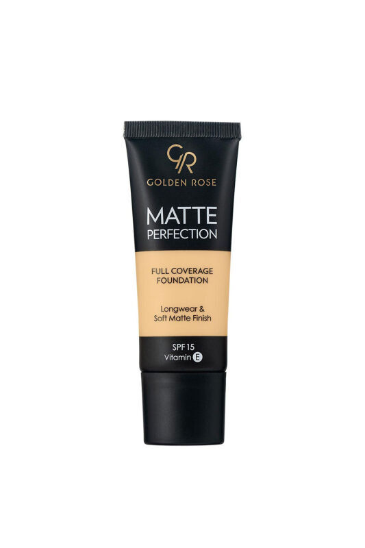 ﻿Golden Rose Matte Perfection Full Coverage Foundation - Warm - 2