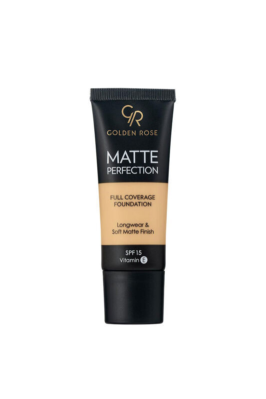 ﻿Golden Rose Matte Perfection Full Coverage Foundation - Warm - 4