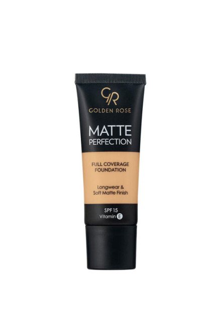 ﻿Golden Rose Matte Perfection Full Coverage Foundation - Warm - 5