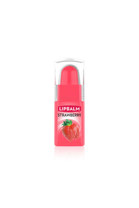 Golden Rose Mini Lip Balm - Strawberry - 1