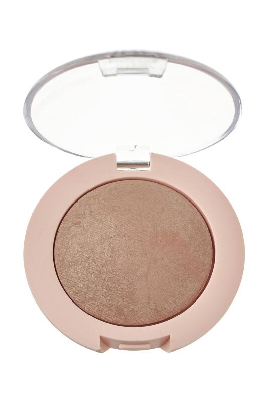 Golden Rose Nude Look Matte Baked Eyeshadow - Caramel Nude - 2