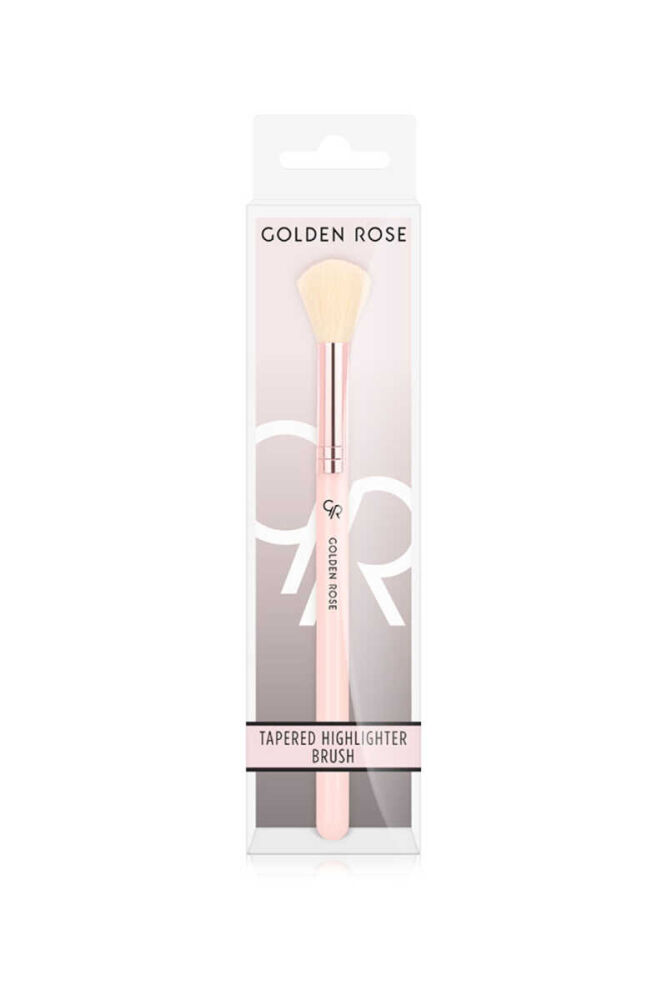 Golden Rose Nude Look Tapered Highlighter Brush - 1