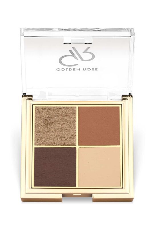 Golden Rose Quattro Eyeshadow Palette - 4