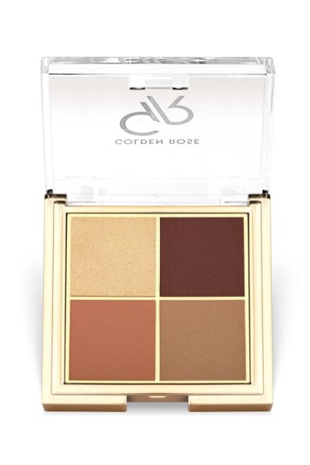 Golden Rose Quattro Eyeshadow Palette - 6