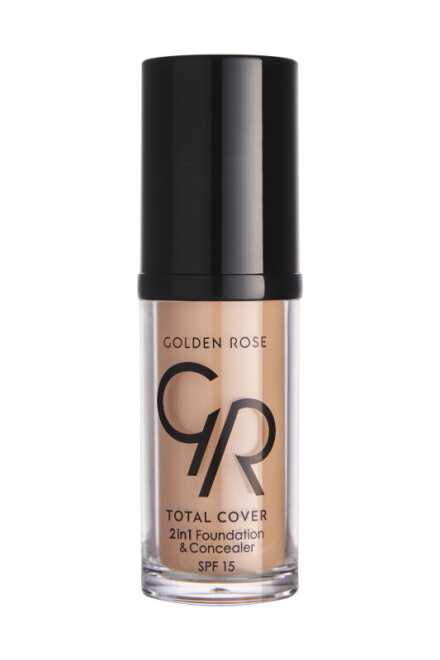 Golden Rose Total Cover 2in1 Foundation & Concealer - 5