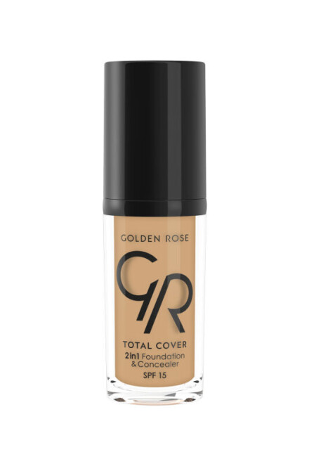 Golden Rose Total Cover 2in1 Foundation & Concealer - 24