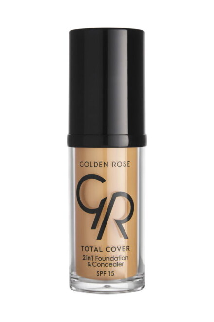 Golden Rose Total Cover 2in1 Foundation & Concealer - 27