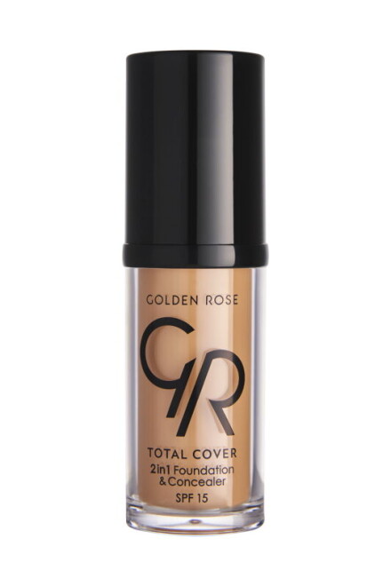 Golden Rose Total Cover 2'si 1 Arada Fondöten ve Kapatıcı - 13