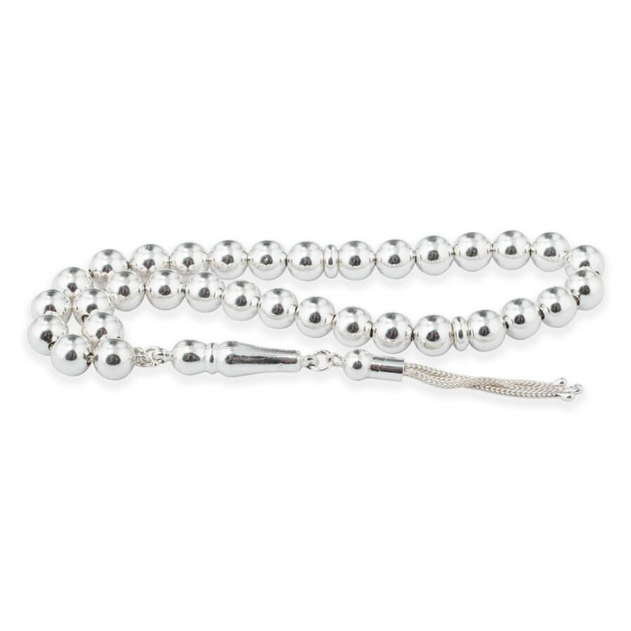 Hand-made rosary made of 925 sterling silver - 1