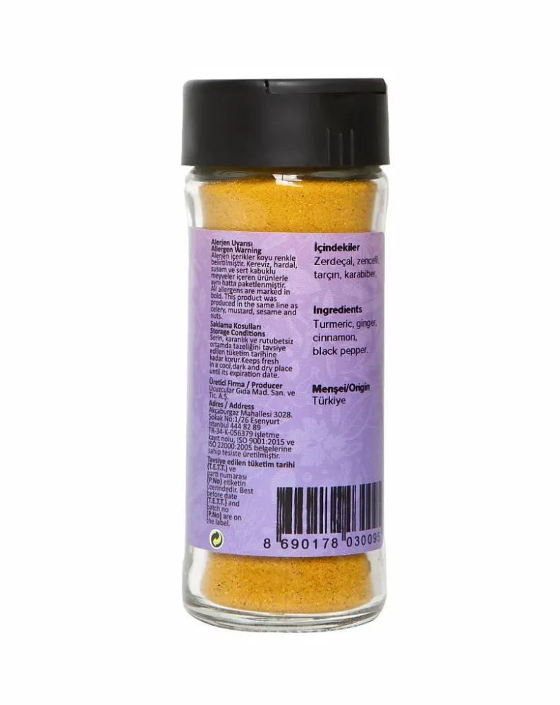 HAYFENE Golden Milk Spice Mix - 50 Gr - 2