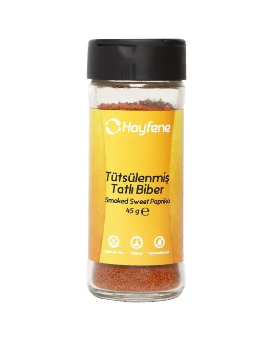 HAYFENE Tütsülenmiş Tatlı Kırmızı Biber 45 gr - 1