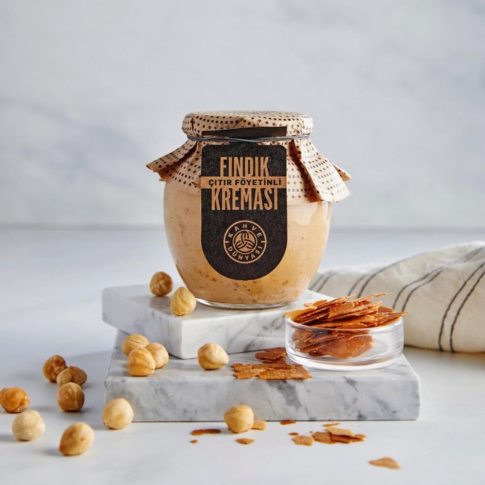 Hazelnut cream with feuilletin 380 grams - 1