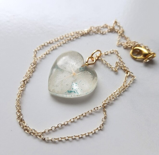 Heart shaped necklace - 2