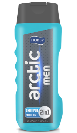 Hobby Men Arctic 2 in 1 Duş Jeli 400 ml - 1