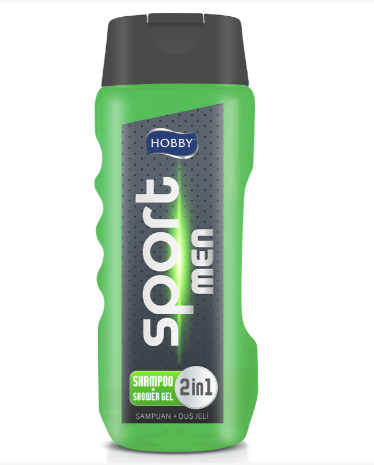 Hobby Men Sport 2 in 1 Duş Jeli 400 ml - 1