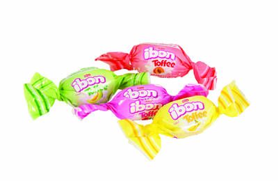 Ibon Toffee Fruit Milk Candy - 1 kg - 2