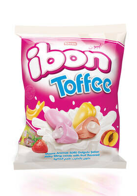 Ibon Toffee Sütlü Meyveli Şeker 1000 Gr. (1 Poşet) - 1