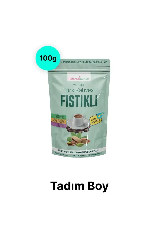 200 gr. Türk Kahvesi – Fıstıklı - 1